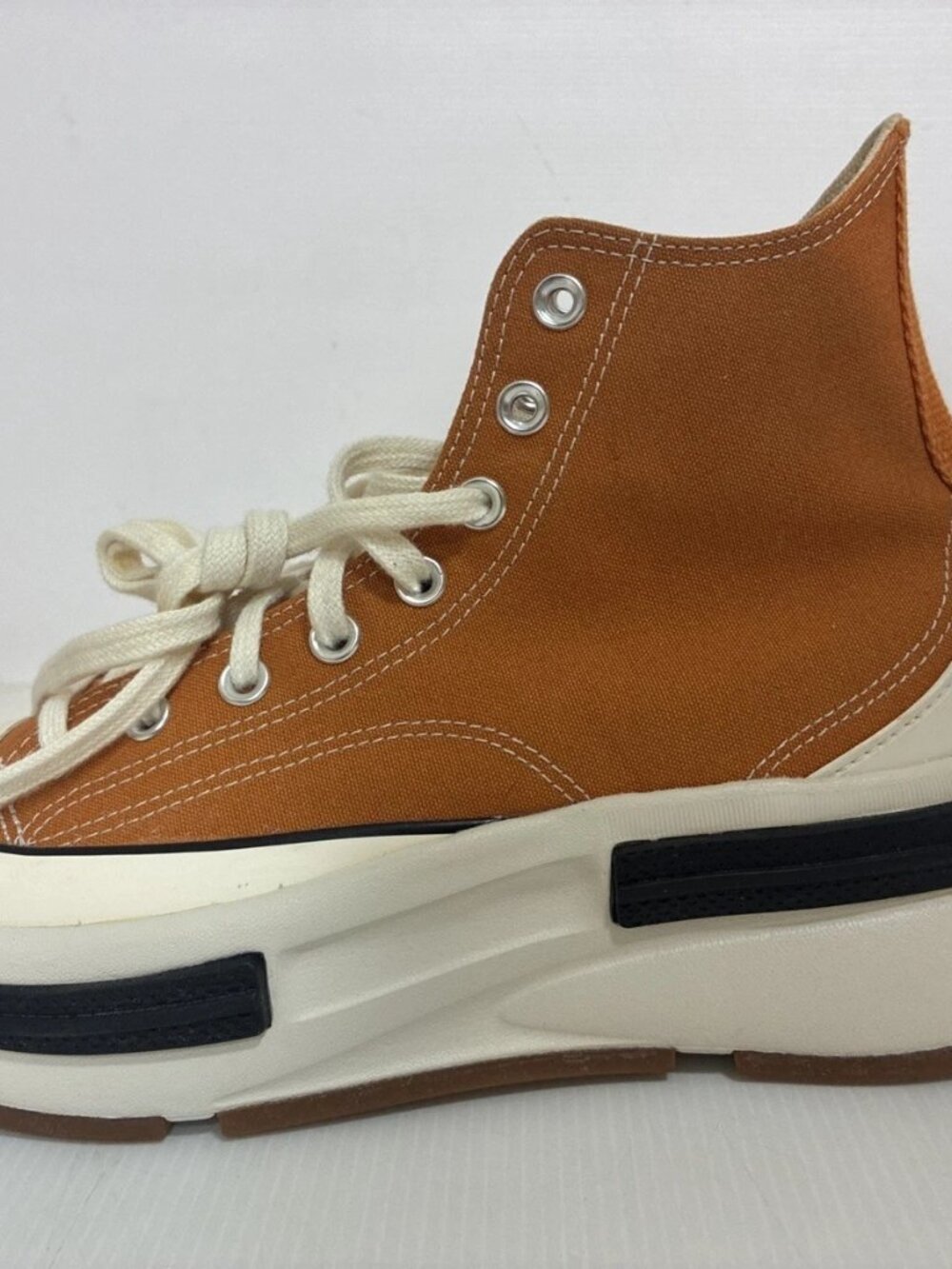 Converse Run Star Legacy CX High Top Platform Sneakers Monarch Orange Size 8.5 - Picture 7 of 9